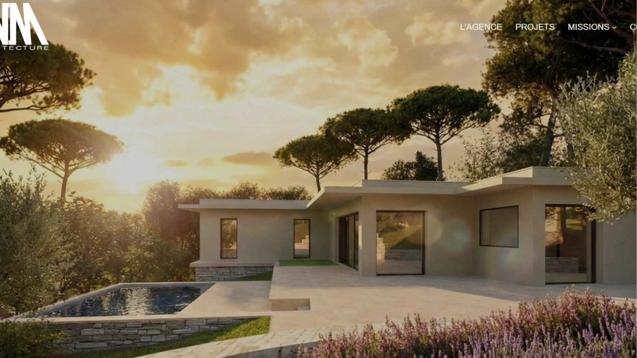 JNM Architecture : création d’un site vitrine pour un architecte